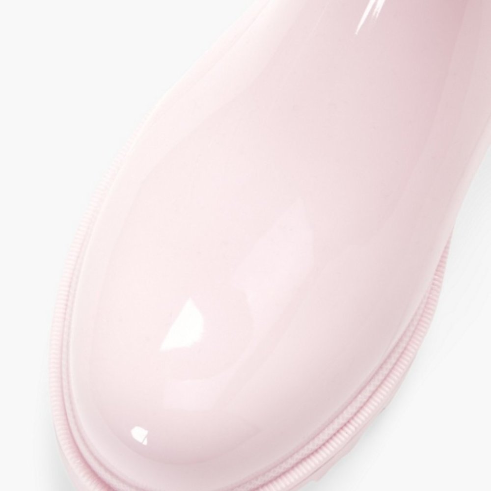 JustFab Roonie Pink Rain boot - Picture 2 of 5